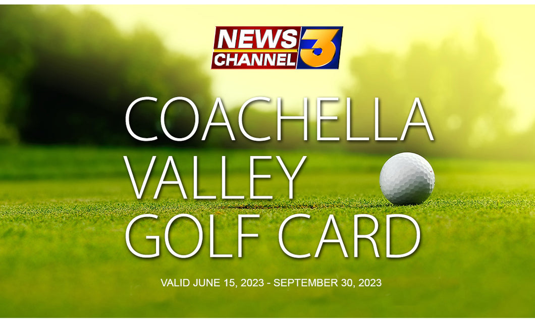 Coachella Valley Golf Card 2023 - Only $77 (includes S&H)!